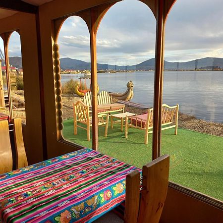 Uros Aruma-Uro On Uros Floating Islands Hotel Puno Exterior photo